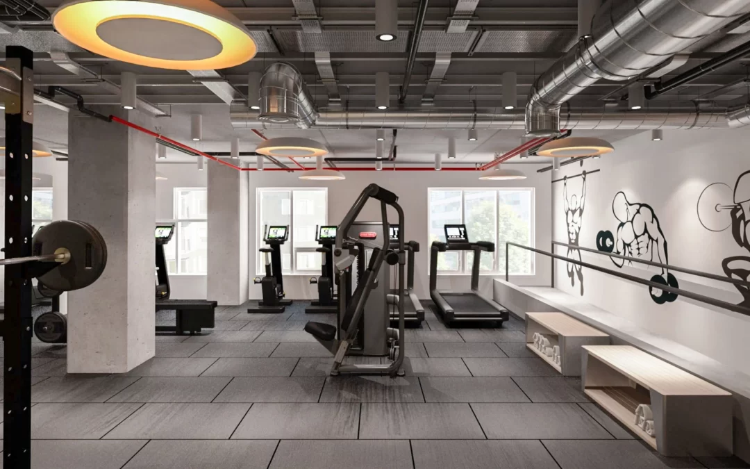 POWER-PACKED GYM DESIGN