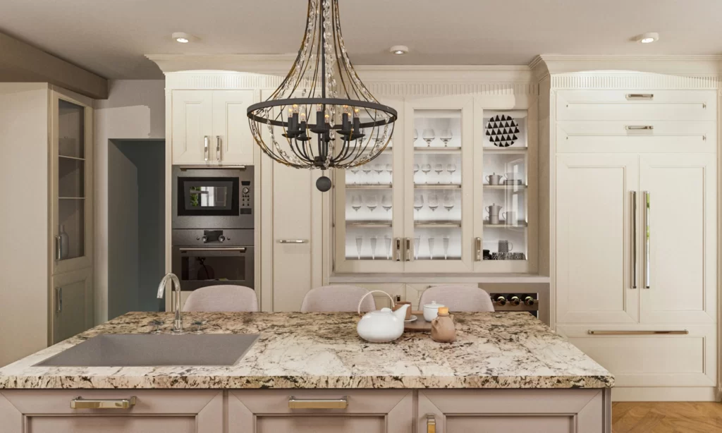 Mercer Island traditional kitchen design by Ariana Adireh