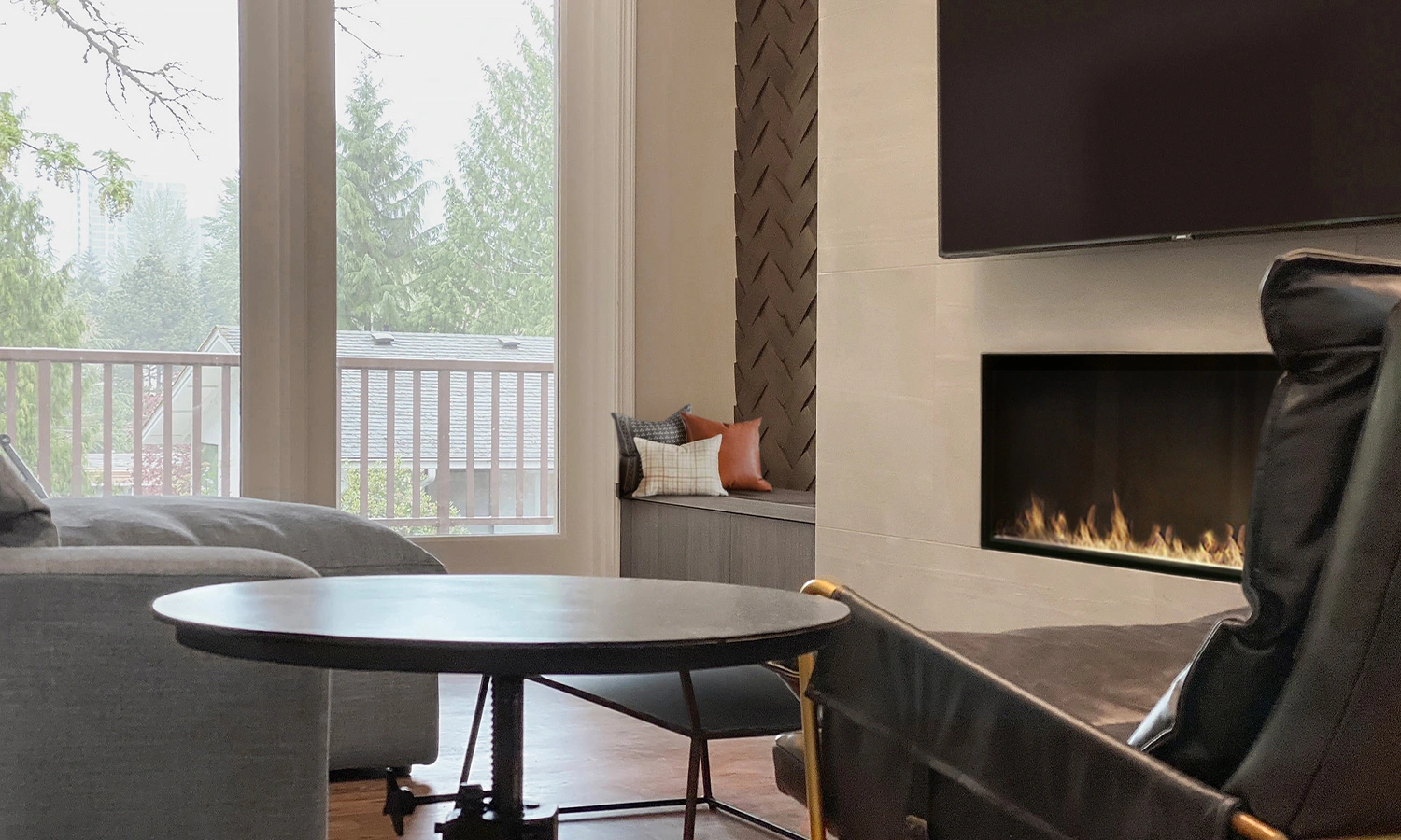 Bellevue living room design by Ariana Adireh