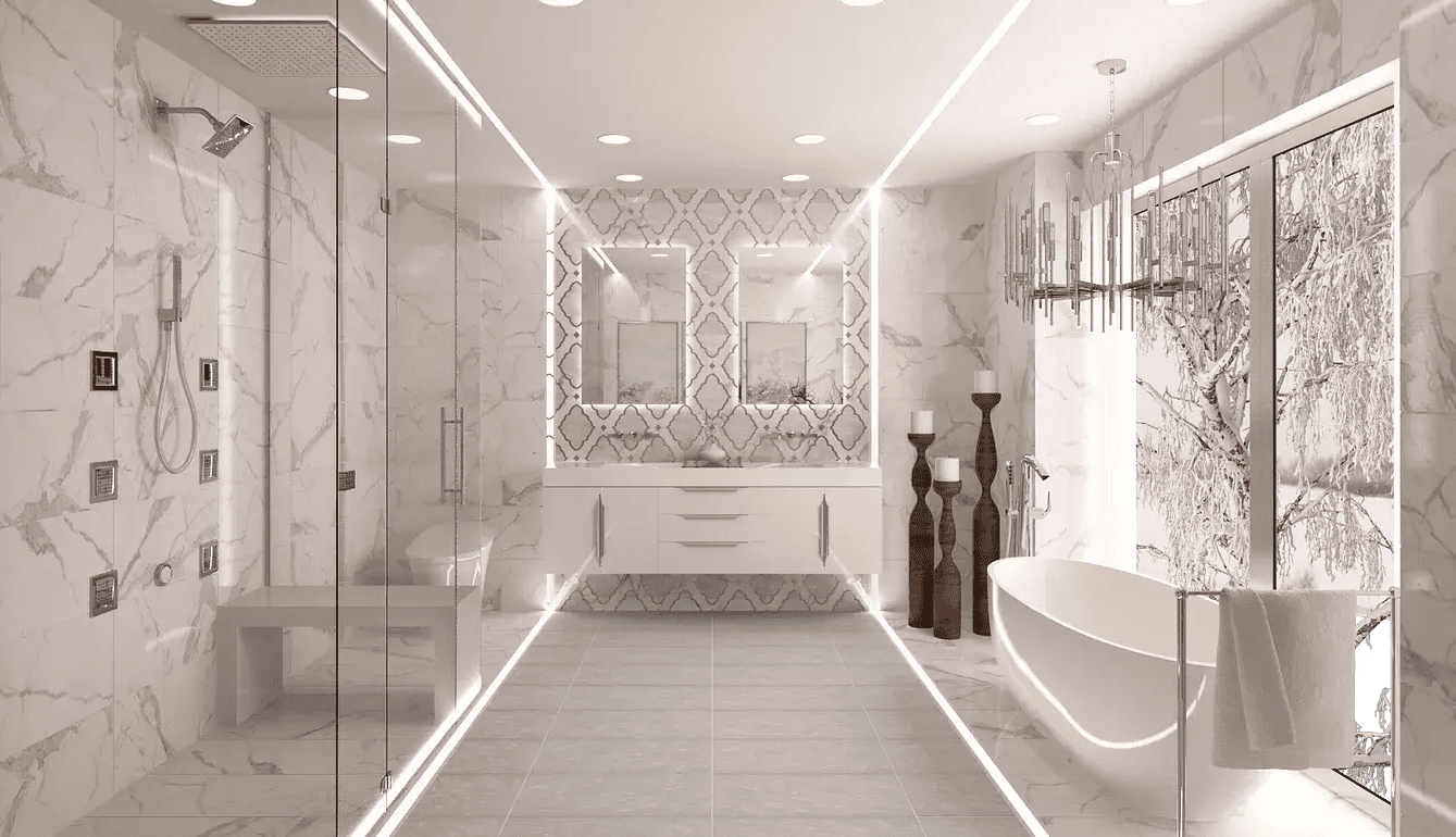 Comprehensive home renovation project showcasing seamless integration of design, construction, and furnishings by Ariana Designs.