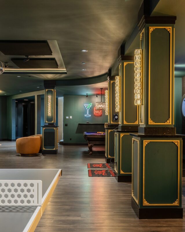 The Grand Retreat Gaming Room Lounge